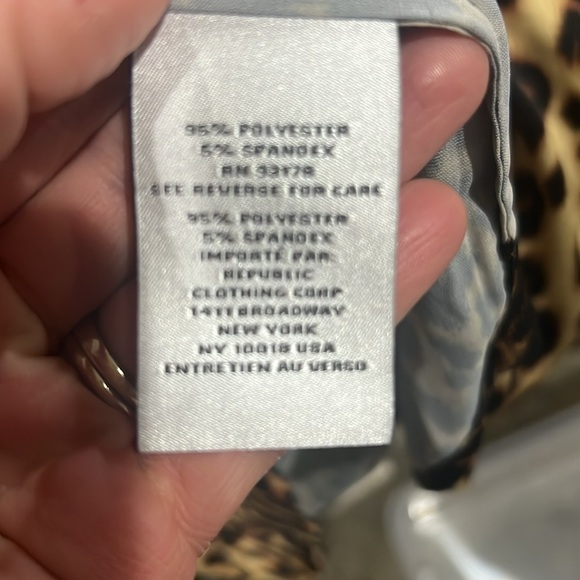 Beautiful silky leopard top- Jason Wu - Picture 7 of 7